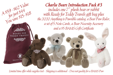 Charlie Bears Introduction Pack #3