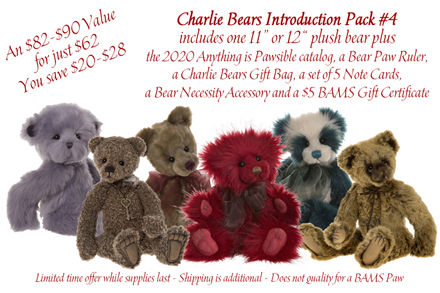 Charlie Bears Introducton Pack #4