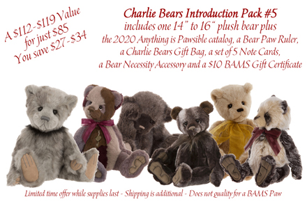 Charlie Bears Introduction Pack #5