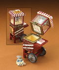 Kernel's Popcorn Cart with Pop McNibble